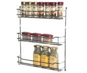 Spice racks & shelves help keep your favorite, frequently used spices & seasonings within reach. Giamo Door Mounted Spice Rack For 400mm Wide Door Fit Nz