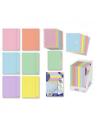 Check spelling or type a new query. Pastel Carpeta A4 Anillas 40 Mm Con Recambio 120 Hojas Colores Icr
