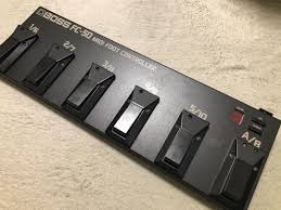 Boss FC-50 MIDI Foot Controller for Guitar Black Good GP