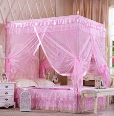 Bed canopy curtains for twin (single) beds and daybeds in a variety of shapes, styles and fabrics. Princess Bed Curtain Canopy Netting Canopies Fall Bedding Canopy Bed Frame Bed