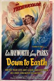 Michela miti, carlo mucari, piero gerlini, anita ekberg. Down To Earth 1947 Alexander Hall Rita Hayworth Larry Parks Marc Platt Rarefilm