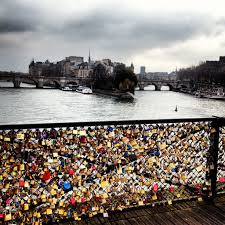 The seine, paris & normandy river cruise (226 reviews) 8 days starting from £1409pp. Locks Of Love River Seine And The New Bridge Paris Hannahnigans