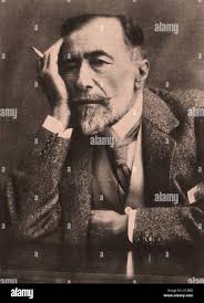Joseph Conrad (1857-1924), Polish-British Writer and Novelist, Portrait,  1920 Stock Photo