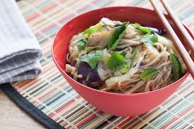 Japanese Eggplant Soba Noodles With Taiwanese Bok Choy Recipe Japanese Vegetarian Recipes Soba Noodles Veggie Recipes