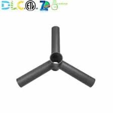 Pole Light Mounting Brackets 120 Triple Spoke 3 Tenon Adapter Chiuer Motion Sensor Closet Light Mounting Brackets Led Lights