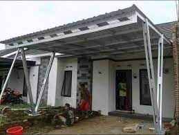 Gambar Teras Rumah Rangka Baja Ringan