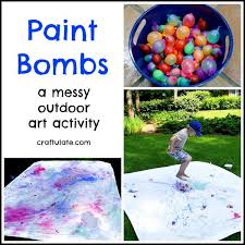 Paint Bombs Summer Preschool Activities Outdoor Summer Activities Summer Activities For Kids