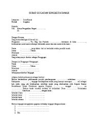 Surat pernyataan cerai merupakan sebuah surat pernyataan yang dibuat oleh pasangan suami istri. Top Pdf 4 Contoh Surat Gugatan Utan Piutang 123dok Com