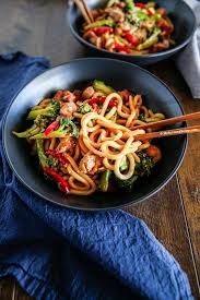 All of my kids adored this. Easy Chicken And Broccoli Noodle Stir Fry My Korean Kitchen