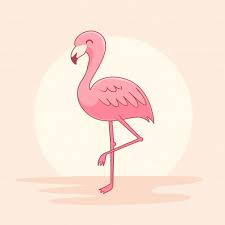 Then draw the flamingo's big mouth at a gap. Flamingo Cartoon Tropical Animal Pink Flamingos Bird Kawaii Flamingo Painting How To Draw Flamingo Pink Flamingos Birds