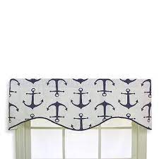 Rl Fisher Anchors Away Cornice Valance Nautical Decor Valance Green Baby Room