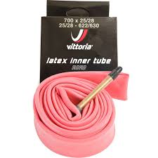 Rubber has a low modulus of elasticity, meaning it rebounds quickly and can handle a tremendous amount of deformation with less energy loss. Vittoria Latex Inner Tube 700x25 28c