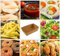 Paper Food Boxes Oil Proof Take Out Food Tray Recyclable Paper Food Tray  Sturdy and Durable for Chip Burger Party Picnic Camping - AliExpress 15