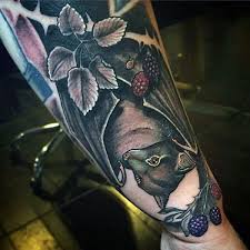 Brown men love bat tattoo on their wrist; Top 37 Bat Tattoo Ideas 2021 Inspiration Guide