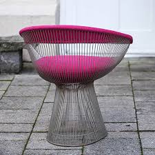 These warren platner dining chair are not just. Warren Platner Dining Chair For Knoll International Pink Schlicht Designmobel