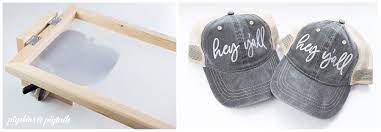 How To Screen Print On A Hat Pigskins Pigtails