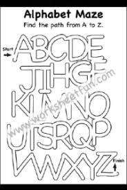 Both lowercase and uppercase letters and a black and white version as well. Letters Alphabet Chart Free Printable Worksheets Worksheetfun