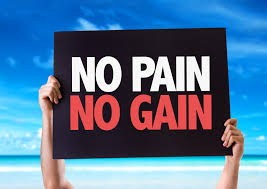 When we live with an expectation, we're bound to be disappointed. No Pain No Gain Fitness Berlin Fitnessstudio Berlin Speed Fit