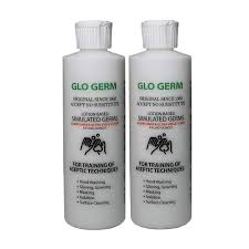 Amazon Com Glo Germ Gel 8 Ounce Two Pack Double Pack Glo Germ Gel 16 Oz Gel Lotion Based Simulated Germs Helps Promote Better Hand Washing Habits Training For
