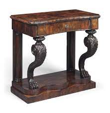 circa 1840 a louis philippe rosewood console table table console table entryway tables