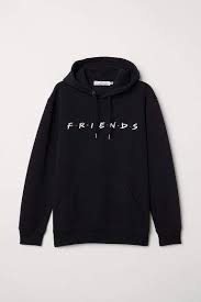 Black And White Sweatshirt For Girls Hoodie With Motif Black Friends Men H M Us Cute Middle School Outfits Outfits For Teens Cute Comfy Outfits