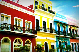 Las Coloridas Casas Del Viejo San Juan San Juan Puerto Rico San Juan Round Trip