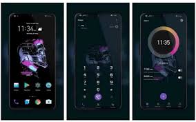 Download Best Huawei Themes Galaxy Wallpaper Desain Ponsel Desain Material