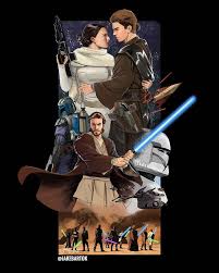 The Shroud Of The Dark Side Has Fallen Begun This Clone War Has Attack Of The Clones Is A Very Under Star Wars Art Star Wars Characters Star Wars Episodes