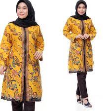 Model baju batik wanita kombinasi kini telah hadir dengan desian yang lebih elegan. Terbagus Model Baju Batik Wanita Terbaru 2020 Atasan Lengan Panjang Tunik Wanita Busui Friendly Meny Shopee Indonesia