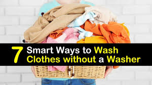 But if you would like to save time, then you can wash the clothes in a washing machine. 7 Smart Ways To Wash Clothes Without A Washer