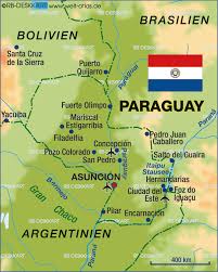 About paraguay map is showing paraguay, the landlocked country in central south america. Karte Von Paraguay Land Staat Welt Atlas De