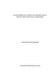 Pengurusan organisasi & pembangunan keselamatan. Top Pdf Pembangunan Modal Insan 1library