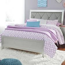 Dress up your child's room with this complete twin bedroom set that features a rustic, industrial style both you and your child will love. Signature Design By Ashley Olivet Full Bed In Silver Nebraska Furniture Mart