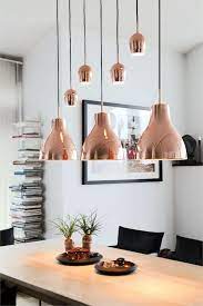 Une Collection De Luminaire Cuivre Qui Capte L Attention Luminaires Salle A Manger Luminaire Cuivre Deco Salon