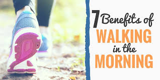 If you were walking uphill, the slope will be positive. 7 Benefits Of An Early Morning Walk