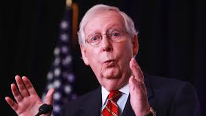 Senate majority leader mitch mcconnell has been trying to walk with his right hand in his pocket this week when photographers are around. Mitch Mcconnell Shows Sanity In Stimulus Check Election Fraud Debates