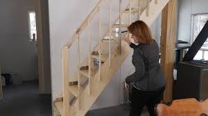 Stairs lead to the first floor where you will find a spacious lobby, two double bedrooms and bathroom. Folding Staircase Youtube