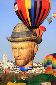 View Multi-colored Hot Air Balloons During Editorial Stock Photo