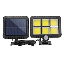 120 Cob Led Projektor Solar Gunes Enerjili Aydinlatma