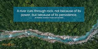 The reason why people starve is because of poverty … not because of a shortage of food … but because the only way to access the food is through the market. River Cuts Roch Power Persistence Jim Watkins