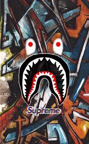 Bape X Supreme Bape Wallpapers Supreme Wallpaper Bape Wallpaper Iphone