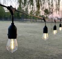 Garland Patio Customized S14 ST64 Edison 110v 220v IP65 Waterproof Outdoor  Indoor Decorative Festoon String Lights