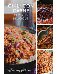 Classic Chili Con Carne Recipe In 2020 Chili Con Carne Beef Dinner Recipes