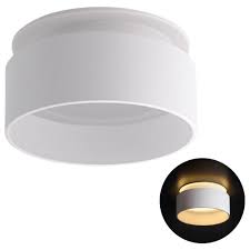 design led einbaustrahler sudara weiss rund indirektes licht inkl led modul 5w warmweiss 230v in 2020 einbaustrahler led einbaustrahler led