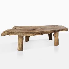 The River Teak Coffee Table Will Add A Wonderful Organic Vibe To Your Living Space Whether Organic Coffee Table Natural Wood Coffee Table Raw Wood Coffee Table