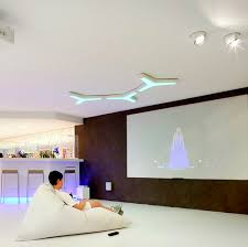 Spirelli 19 wide aluminum modern led ceiling light. Contemporary Ceiling Light Izar Modular Lighting Instruments Plastic Led Compact Fluorescent