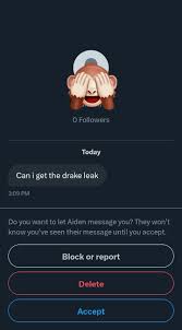 Goatnaldo 𓃵 on X: Wtf 😂😂😂 They already entering my dm for the drake  leak video She wanna see drakes meat 🥹😂 t.coLVdpL8Sbxr  X