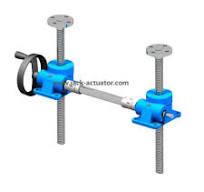 Manual Worm Gear Screw Jack, Hand Crank Worm Gear Screw Jack