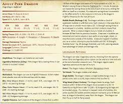 When a creature takes damage from a single source equal to or greater than half its hit point maximum, it must succeed on a dc 15 constitution saving throw or suffer a random effect determined by a roll on the system shock. Oc Parents Of Dnd Kill Your Children S Pcs With My Homebrew Adult Pink Dragon Dnd
