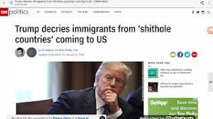 Resultado de imagen para Shit hole nations